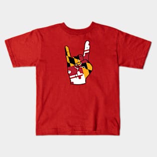 Rock On, Maryland Kids T-Shirt